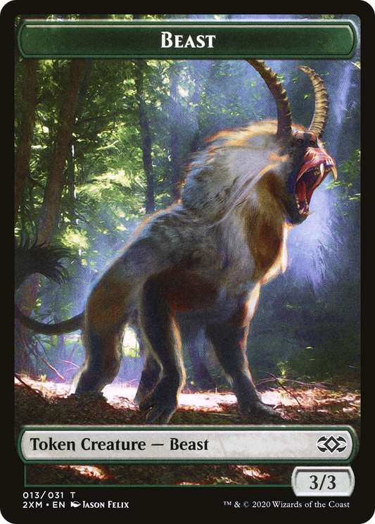 Beast (T2XM-013) - Double Masters Tokens