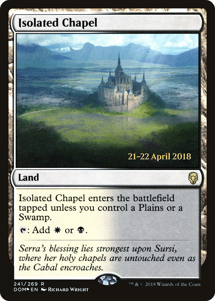 Isolated Chapel (PDOM-241S) - Dominaria Promos Foil