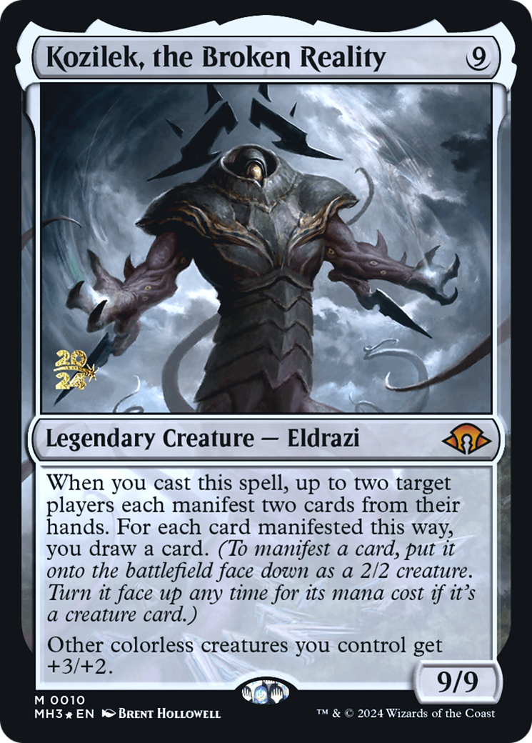 Kozilek, the Broken Reality (PMH3-10S) - Modern Horizons 3 Promos Foil - Premium MTG Single from Wizards of the Coast - Just $9.26! Shop now at Game Crave Tournament Store