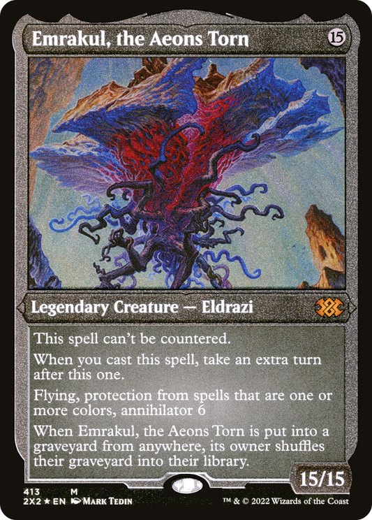 Emrakul, the Aeons Torn (Foil Etched) (2X2-413) - Double Masters 2022 Foil