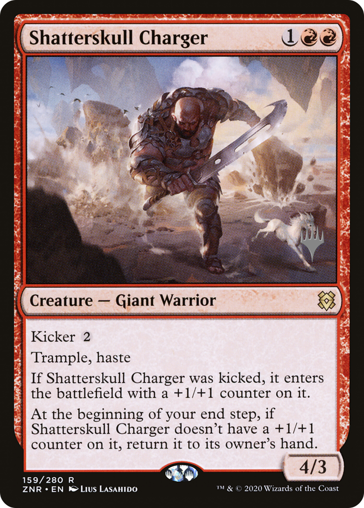 Shatterskull Charger (PZNR-159P) - Zendikar Rising Promos