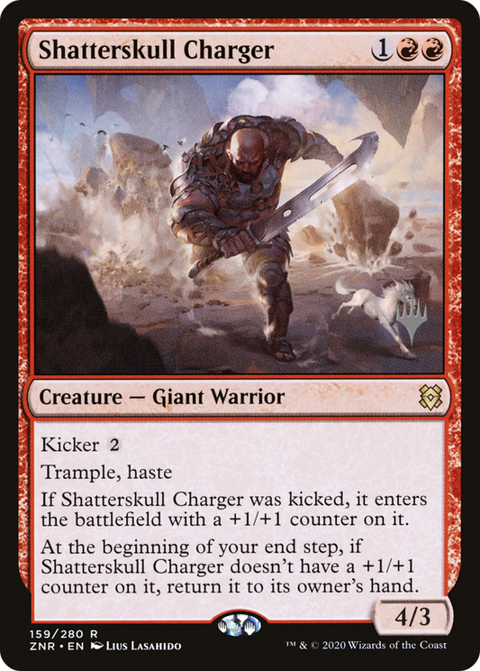 Shatterskull Charger (PZNR-159P) - Zendikar Rising Promos