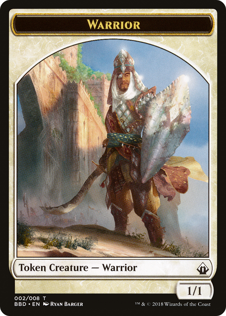 Warrior (TBBD-002) - Battlebond Tokens