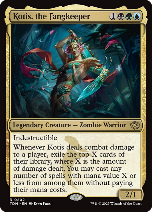 Kotis, the Fangkeeper (TDM-202) - Tarkir: Dragonstorm - Premium MTG Single from Wizards of the Coast - Just $0.08! Shop now at Game Crave Tournament Store