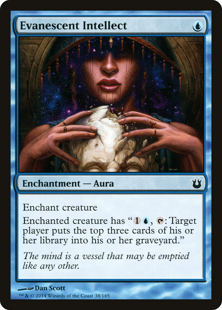 Evanescent Intellect (BNG-038) - Born of the Gods Foil