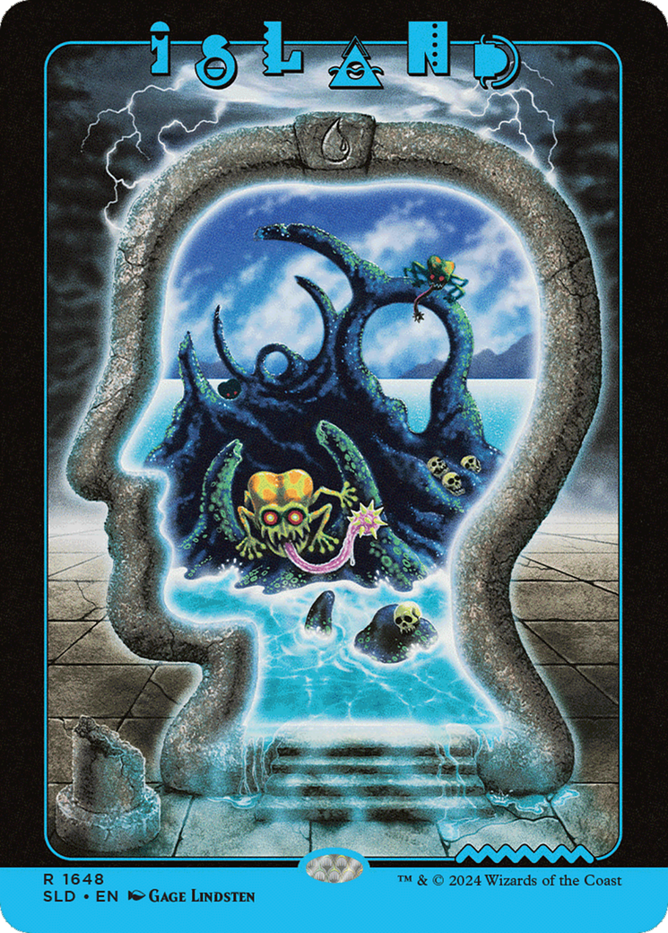 Island (SLD-1648) - Secret Lair Drop Foil - Premium MTG Single from Wizards of the Coast - Just $0! Shop now at Game Crave Tournament Store