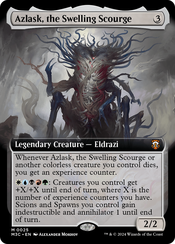 Azlask, the Swelling Scourge (M3C-025) - Modern Horizons 3 Commander: (Extended Art) Foil - Premium MTG Single from Wizards of the Coast - Just $0.52! Shop now at Game Crave Tournament Store