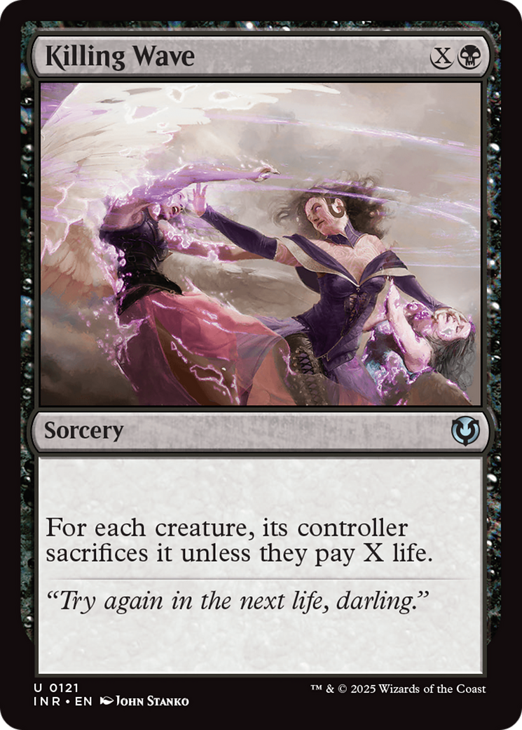 Killing Wave (-121) - Innistrad Remastered Foil - Premium MTG Single from Wizards of the Coast - Just $0.25! Shop now at Game Crave Tournament Store