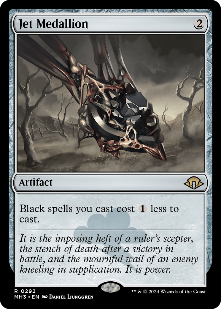 Jet Medallion (MH3-292) - Modern Horizons 3 Foil - Premium MTG Single from Wizards of the Coast - Just $5.74! Shop now at Game Crave Tournament Store