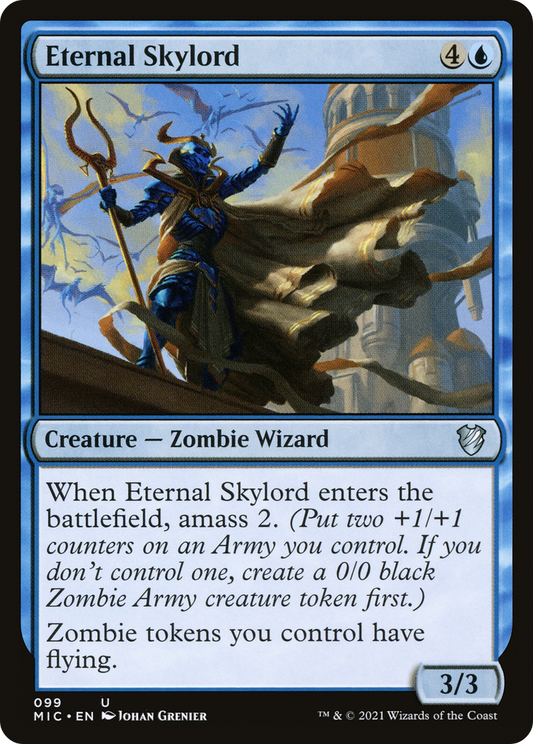 Eternal Skylord (MIC-099) - Midnight Hunt Commander - Premium MTG Single from Wizards of the Coast - Just $0.25! Shop now at Game Crave Tournament Store