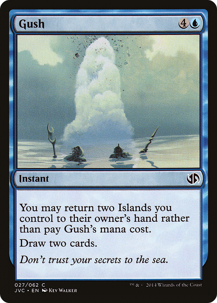 Gush (JVC-027) - Duel Decks Anthology: Jace vs. Chandra