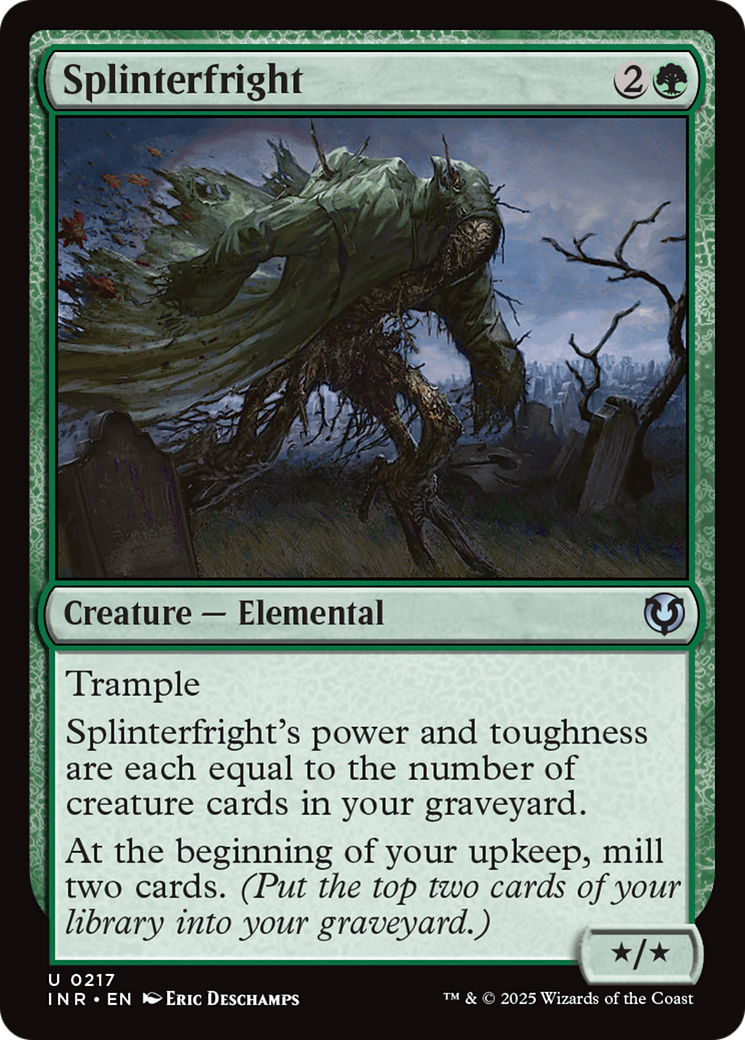 Splinterfright (-217) - Innistrad Remastered Foil - Premium MTG Single from Wizards of the Coast - Just $0.26! Shop now at Game Crave Tournament Store