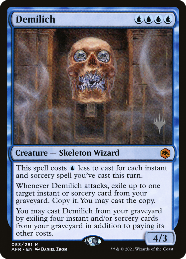 Demilich (PAFR-53P) - Adventures in the Forgotten Realms Promos Foil