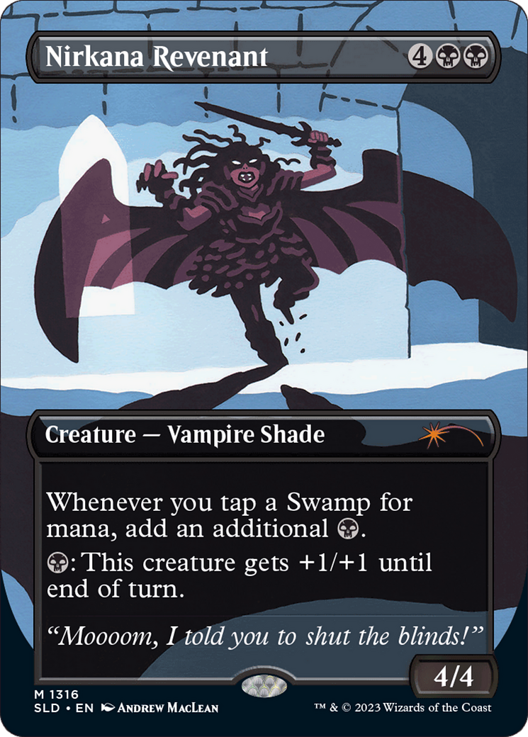 Nirkana Revenant (SLD-1316) - Secret Lair Drop (Borderless) Foil - Premium MTG Single from Wizards of the Coast - Just $0! Shop now at Game Crave Tournament Store
