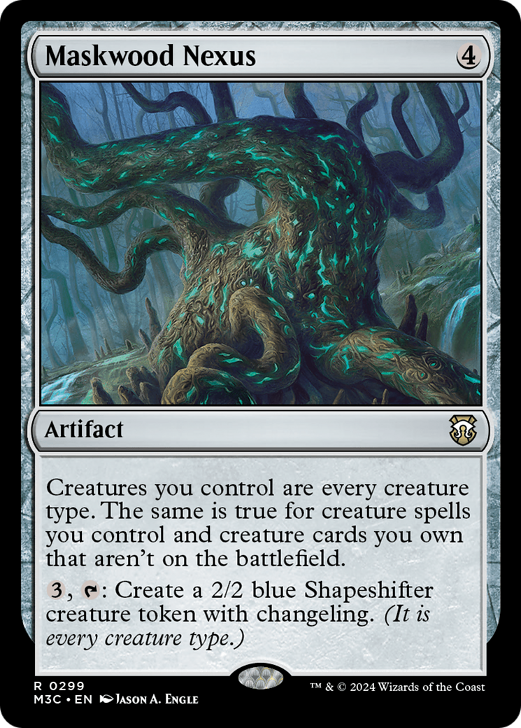 Maskwood Nexus (M3C-299) - Modern Horizons 3 Commander - Premium MTG Single from Wizards of the Coast - Just $0.83! Shop now at Game Crave Tournament Store