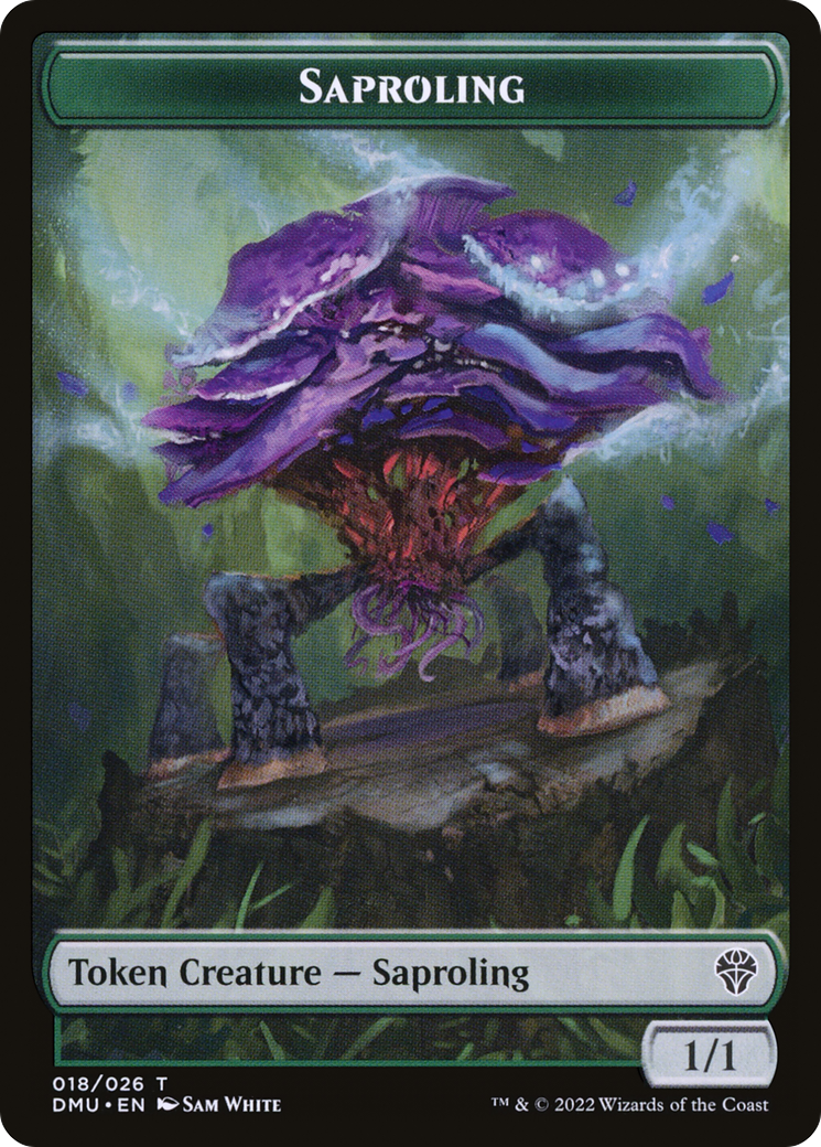 Saproling (TDMU-018) - Dominaria United Tokens - Premium MTG Single from Wizards of the Coast - Just $0.27! Shop now at Game Crave Tournament Store
