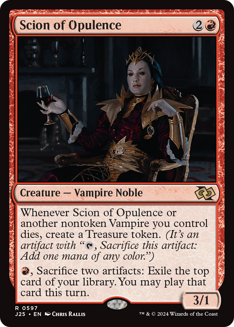 Scion of Opulence (J25-597) - Foundations Jumpstart - Premium MTG Single from Wizards of the Coast - Just $0.25! Shop now at Game Crave Tournament Store