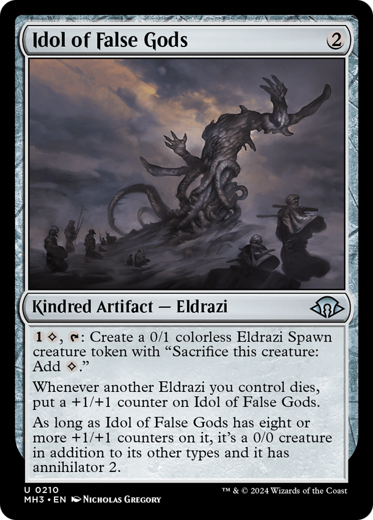Idol of False Gods (MH3-210) - Modern Horizons 3 - Premium MTG Single from Wizards of the Coast - Just $0.77! Shop now at Game Crave Tournament Store
