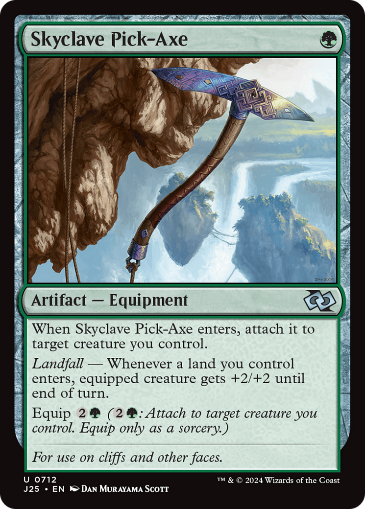Skyclave Pick-Axe (J25-712) - Foundations Jumpstart - Premium MTG Single from Wizards of the Coast - Just $0.25! Shop now at Game Crave Tournament Store