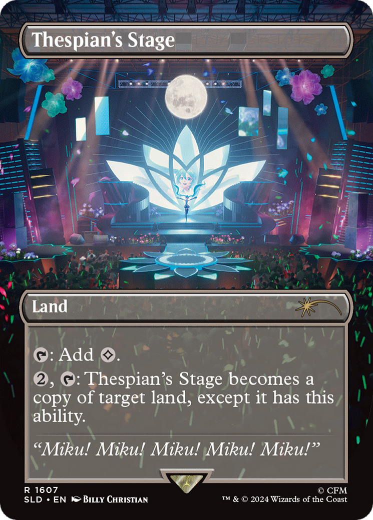 Thespian's Stage (SLD-1607) - Secret Lair Drop Foil - Premium MTG Single from Wizards of the Coast - Just $0! Shop now at Game Crave Tournament Store
