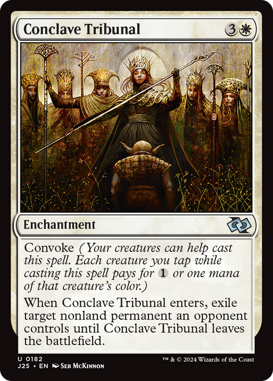 Conclave Tribunal (J25-182) - Foundations Jumpstart - Premium MTG Single from Wizards of the Coast - Just $0.25! Shop now at Game Crave Tournament Store