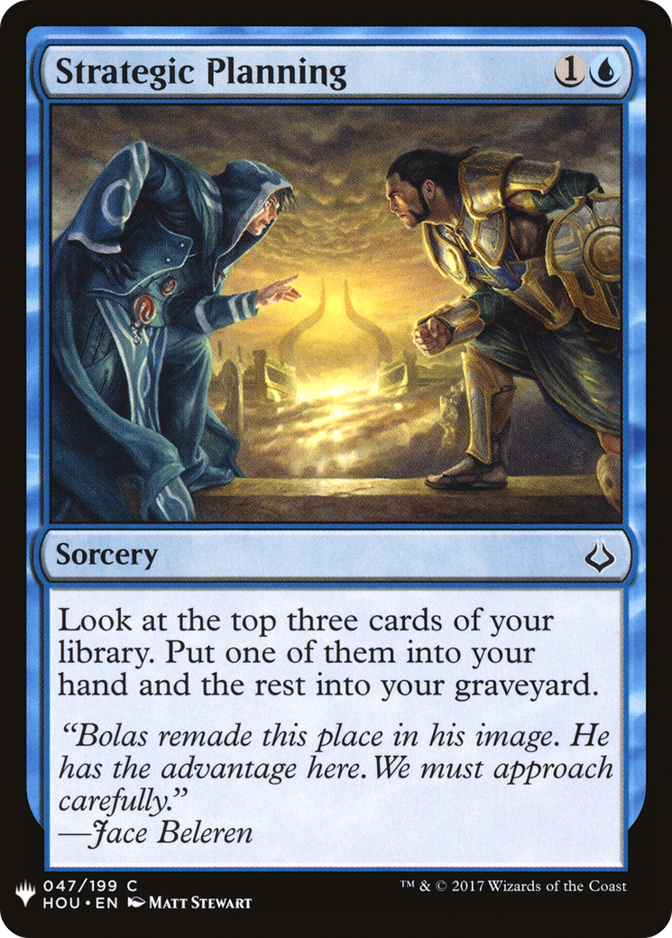 Strategic Planning (MB1-507) - Mystery Booster
