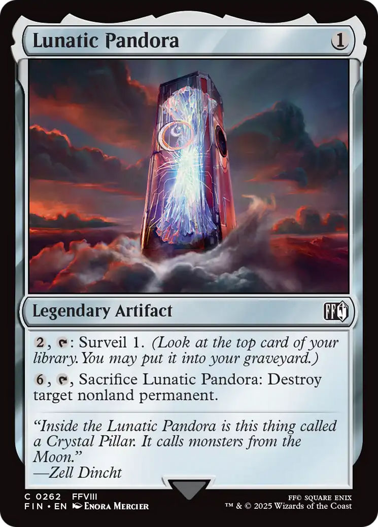 Lunatic Pandora (FIN-262) - FINAL FANTASY Foil - Premium MTG Single from Wizards of the Coast - Just $0.08! Shop now at Game Crave Tournament Store