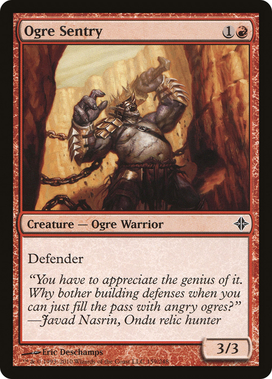 Ogre Sentry (ROE-159) - Rise of the Eldrazi Foil