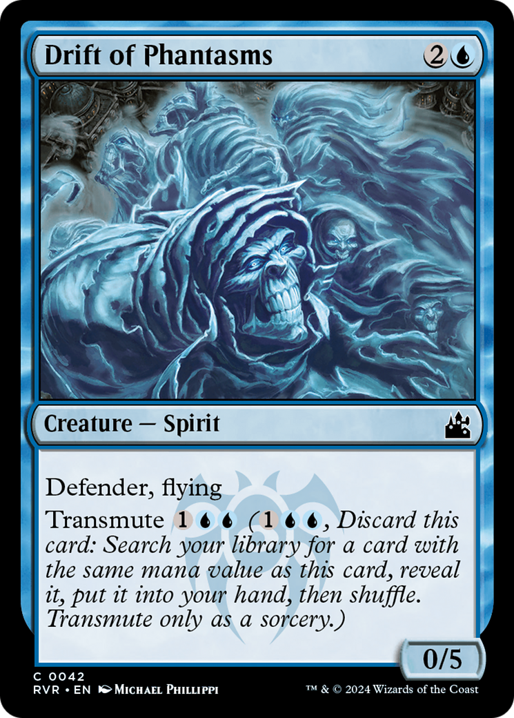 Drift of Phantasms (RVR-042) - Ravnica Remastered - Premium MTG Single from Wizards of the Coast - Just $0.25! Shop now at Game Crave Tournament Store