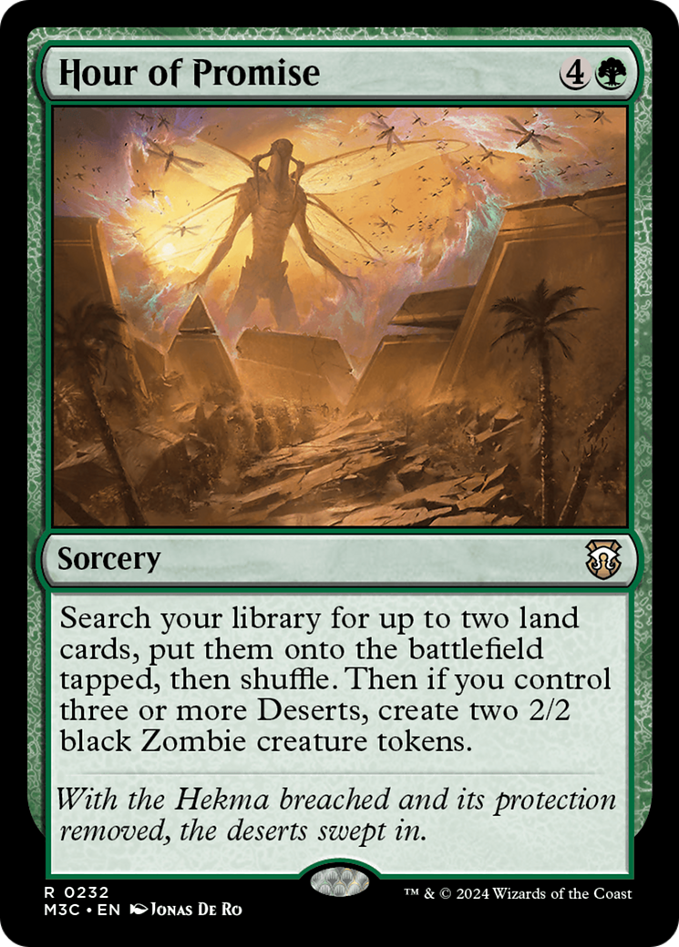 Hour of Promise (M3C-232) - Modern Horizons 3 Commander - Premium MTG Single from Wizards of the Coast - Just $0.26! Shop now at Game Crave Tournament Store