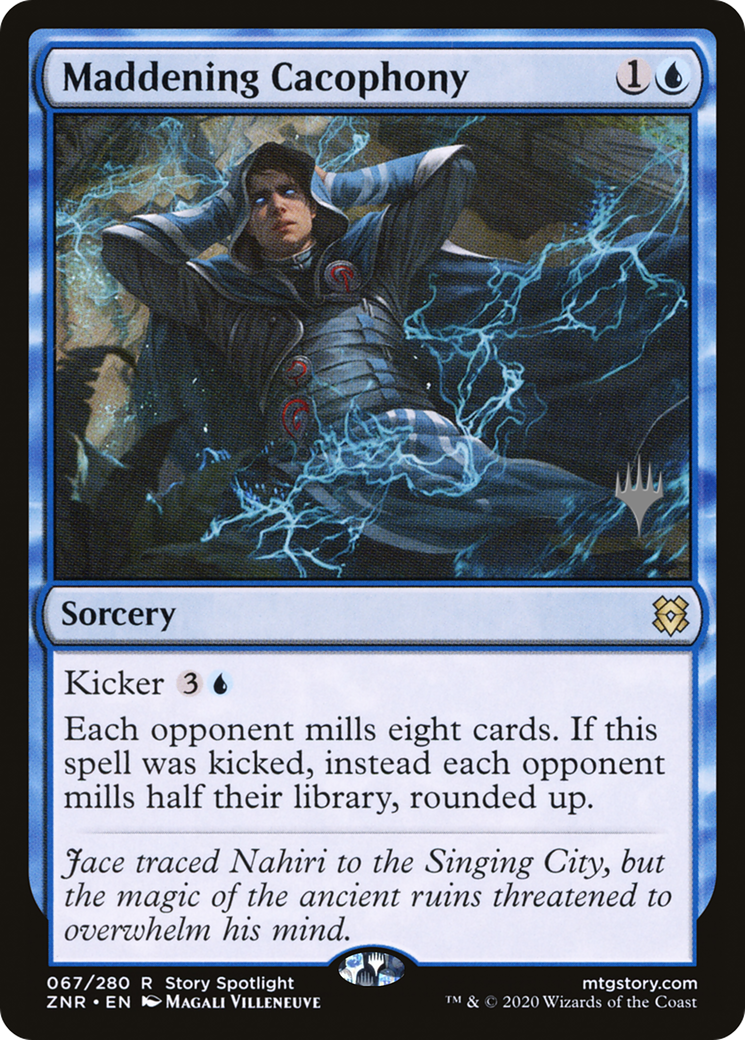 Maddening Cacophony (PZNR-67P) - Zendikar Rising Promos Foil