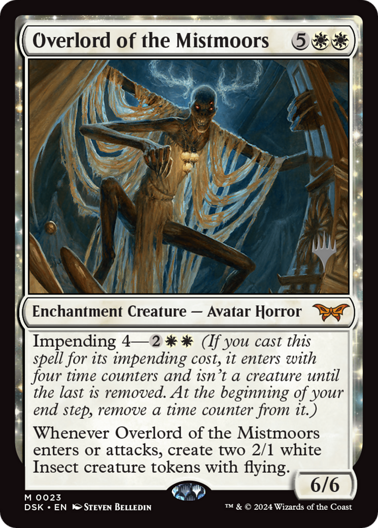 Overlord of the Mistmoors (PDSK-23P) - Duskmourn: House of Horror Promos - Premium MTG Single from Wizards of the Coast - Just $7.51! Shop now at Game Crave Tournament Store
