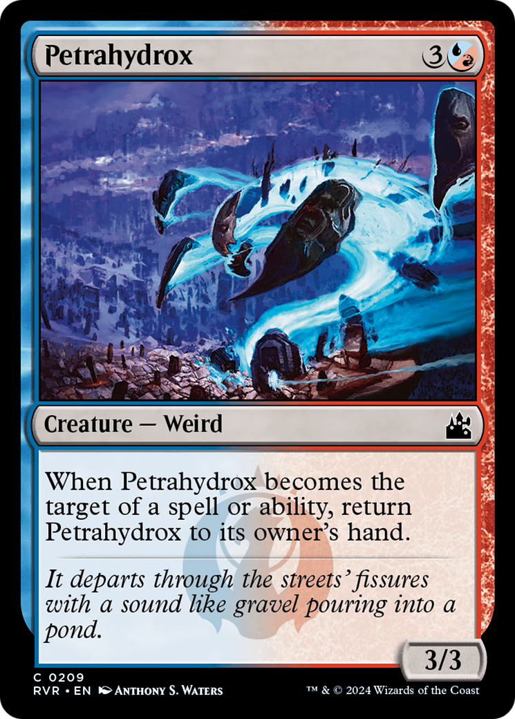 Petrahydrox (RVR-209) - Ravnica Remastered - Premium MTG Single from Wizards of the Coast - Just $0.25! Shop now at Game Crave Tournament Store