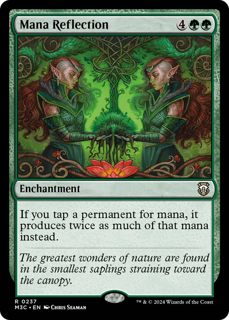 Mana Reflection (M3C-237) - Modern Horizons 3 Commander - Premium MTG Single from Wizards of the Coast - Just $1.38! Shop now at Game Crave Tournament Store