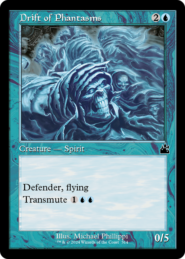 Drift of Phantasms (RVR-314) - Ravnica Remastered Foil - Premium MTG Single from Wizards of the Coast - Just $0.25! Shop now at Game Crave Tournament Store