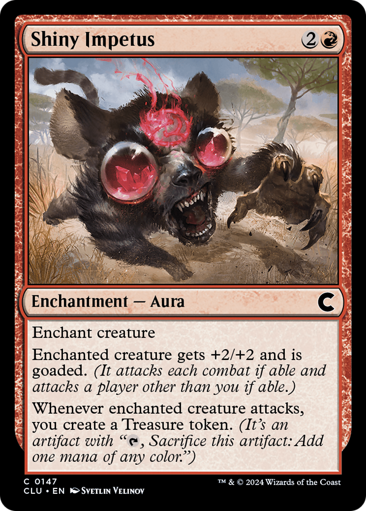 Shiny Impetus (CLU-147) - Ravnica: Clue Edition - Premium MTG Single from Wizards of the Coast - Just $0.25! Shop now at Game Crave Tournament Store