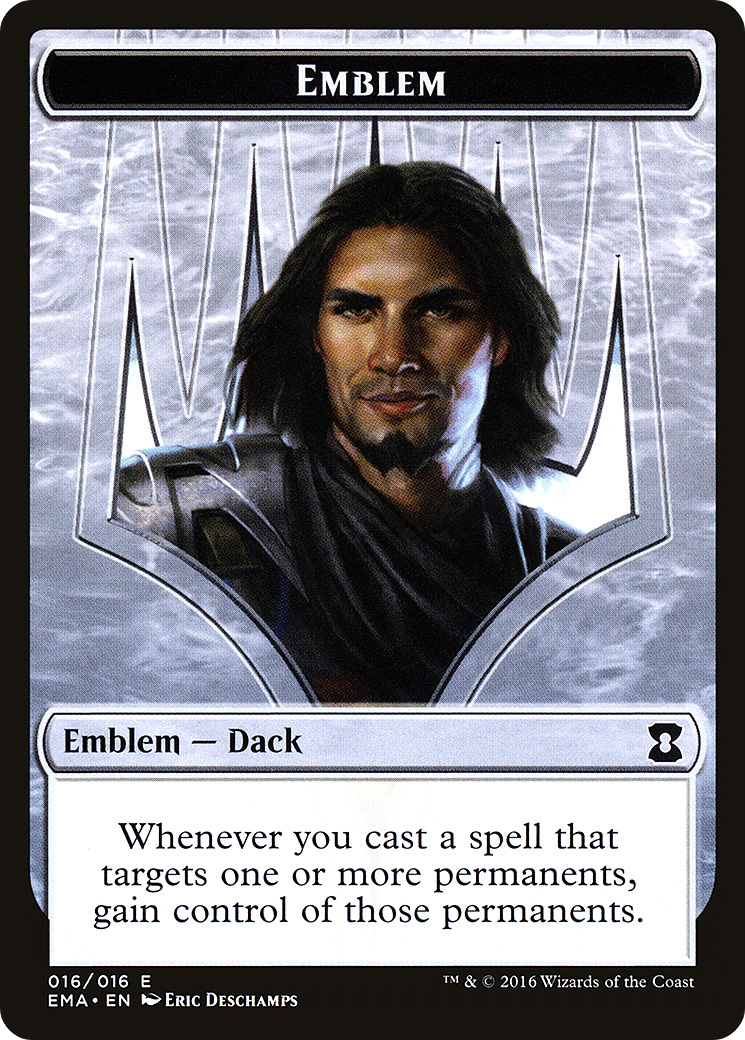 Dack Fayden Emblem (TEMA-016) - Eternal Masters Tokens