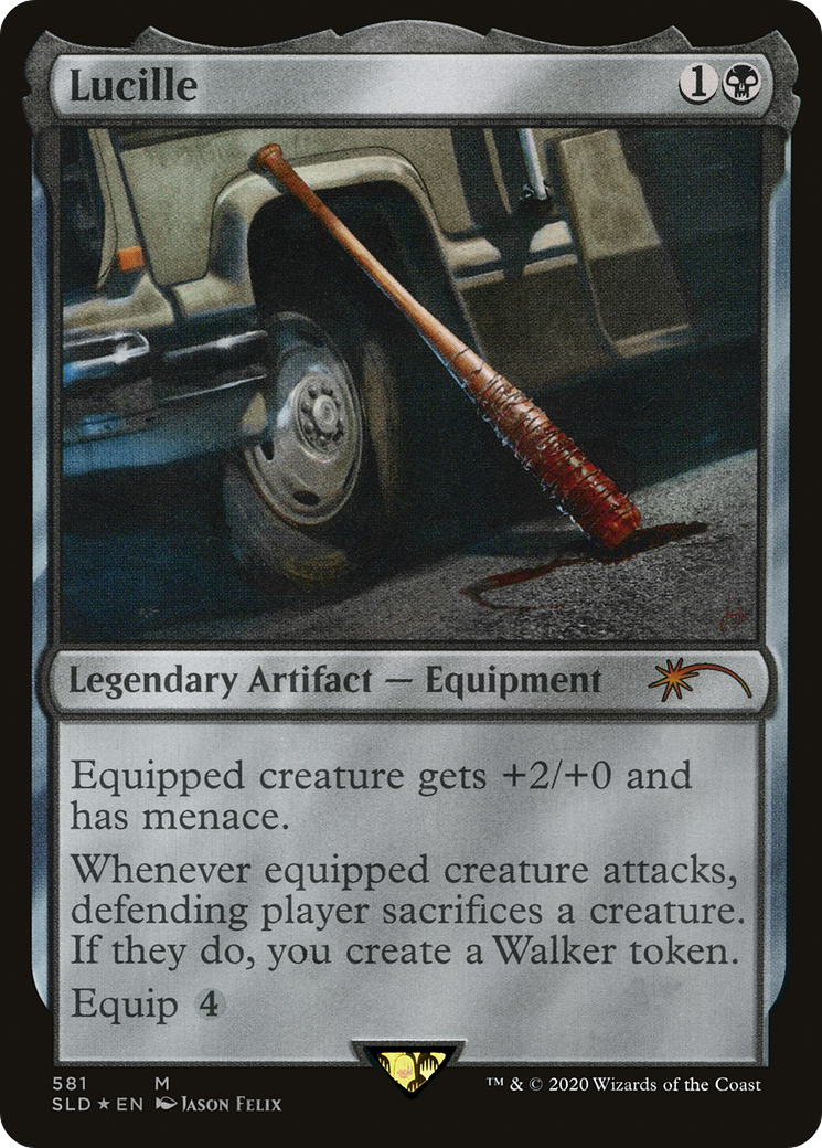 Gisa's Favorite Shovel (SLD-581) - Secret Lair Drop / Lucille Foil