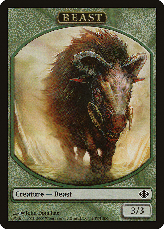 Beast (TDDD-0T1) - Duel Decks: Garruk vs. Liliana Tokens