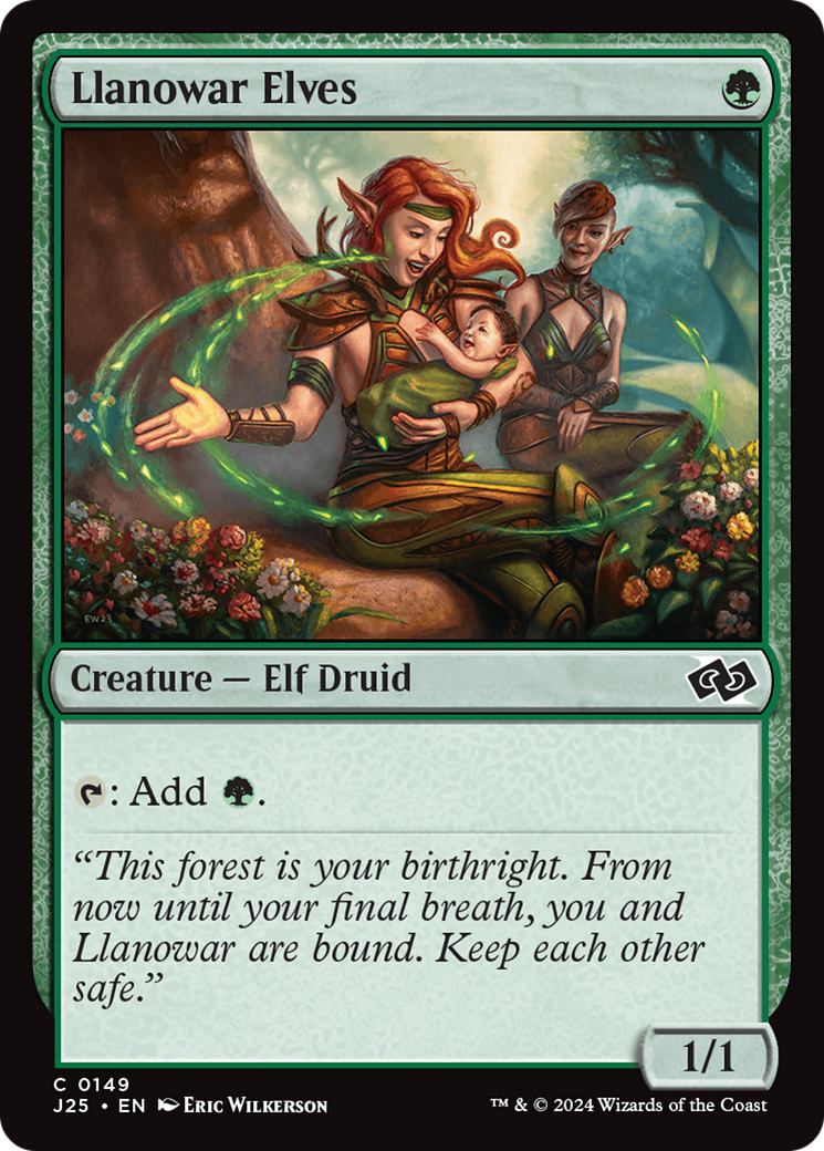 Llanowar Elves (J25-149) - Foundations Jumpstart - Premium MTG Single from Wizards of the Coast - Just $0.26! Shop now at Game Crave Tournament Store
