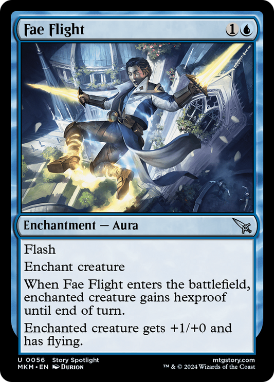 Fae Flight (MKM-056) - Murders at Karlov Manor - Premium MTG Single from Wizards of the Coast - Just $0.25! Shop now at Game Crave Tournament Store