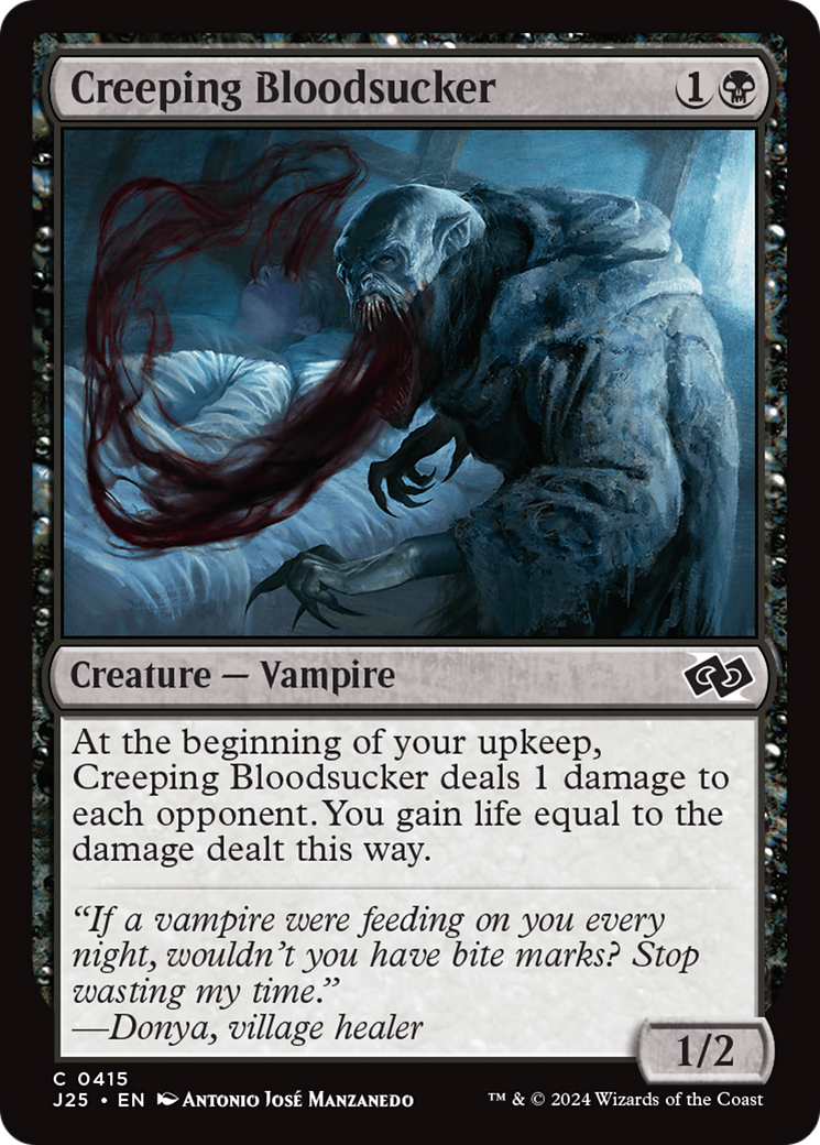 Creeping Bloodsucker (J25-415) - Foundations Jumpstart - Premium MTG Single from Wizards of the Coast - Just $2.91! Shop now at Game Crave Tournament Store