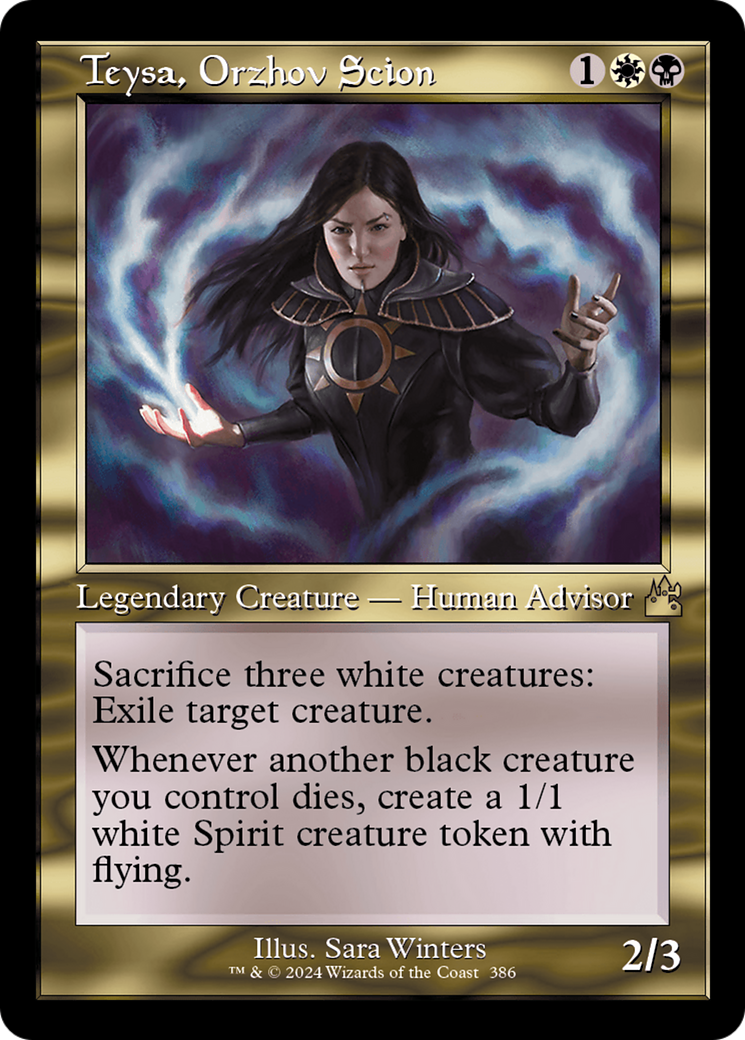 Teysa, Orzhov Scion (RVR-386) - Ravnica Remastered - Premium MTG Single from Wizards of the Coast - Just $0.62! Shop now at Game Crave Tournament Store