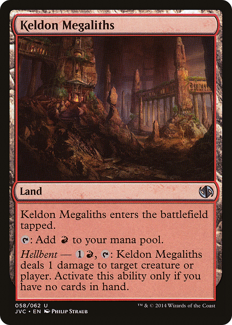 Keldon Megaliths (JVC-058) - Duel Decks Anthology: Jace vs. Chandra