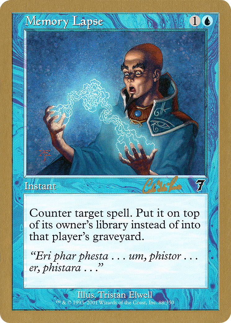 Memory Lapse (WC02-CR88) - World Championship Decks 2002