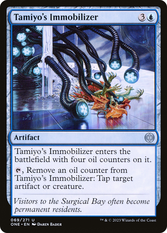 Tamiyo's Immobilizer (ONE-069) - Phyrexia: All Will Be One - Premium MTG Single from Wizards of the Coast - Just $0.25! Shop now at Game Crave Tournament Store
