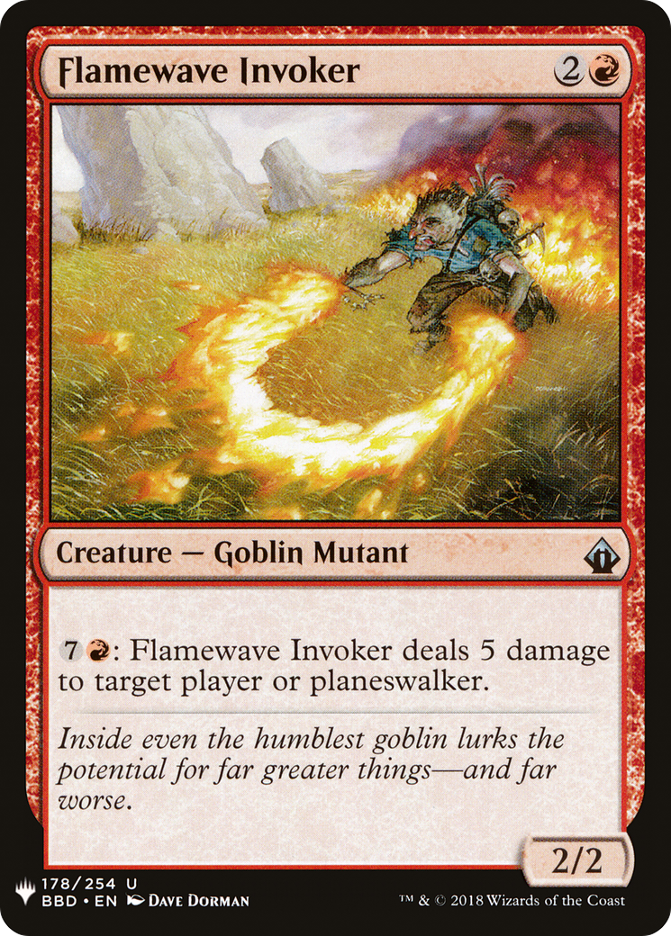 Flamewave Invoker (MB1-933) - Mystery Booster