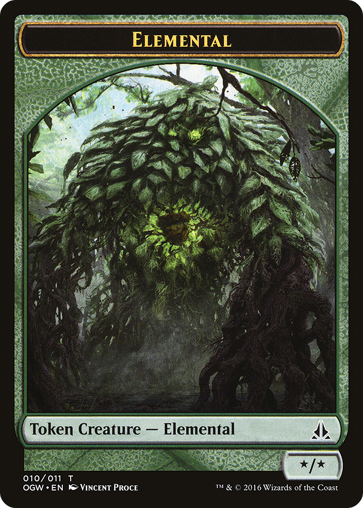 Elemental (TOGW-010) - Oath of the Gatewatch Tokens