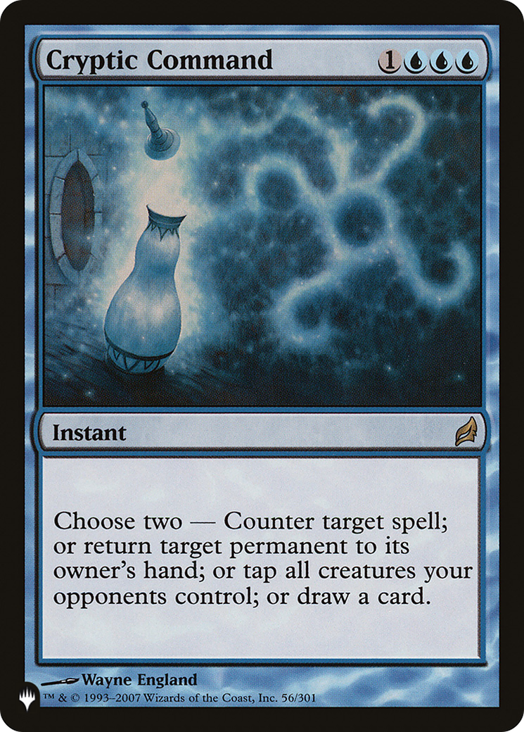Cryptic Command (PLIST-052) - The List
