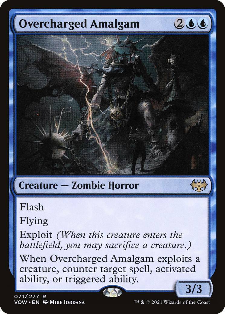 Overcharged Amalgam (VOW-071) - Innistrad: Crimson Vow Foil - Premium MTG Single from Wizards of the Coast - Just $0.11! Shop now at Game Crave Tournament Store